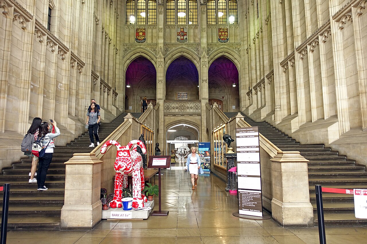 Interior of Wills Memorial Building
